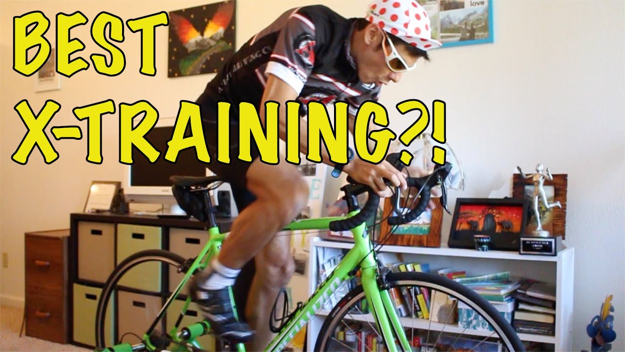 CYCLING AS CROSS TRAINING FOR RUNNERS?! | Sage Canaday on a bike