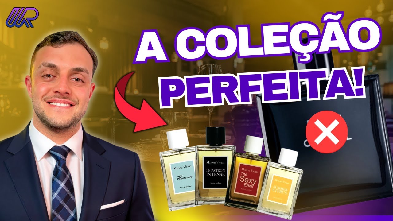 MONTEI A SUA COLE&Ccedil;&Atilde;O DE PERFUMES DA MAISON VIEGAS COM O PRE&Ccedil;O DE UM PERFUME IMPORTADO!
