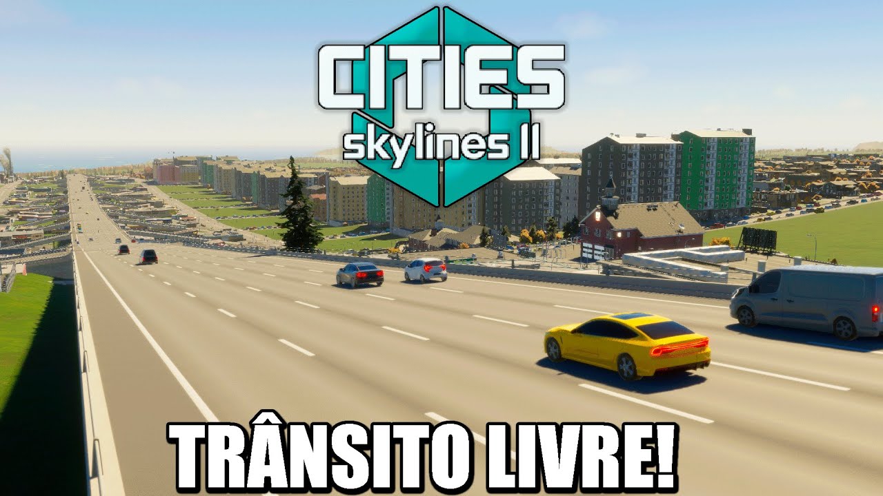 🏙️ COMO TER ZERO CONGESTIONAMENTO NA SUA CIDADE! - CITY SKYLINES II