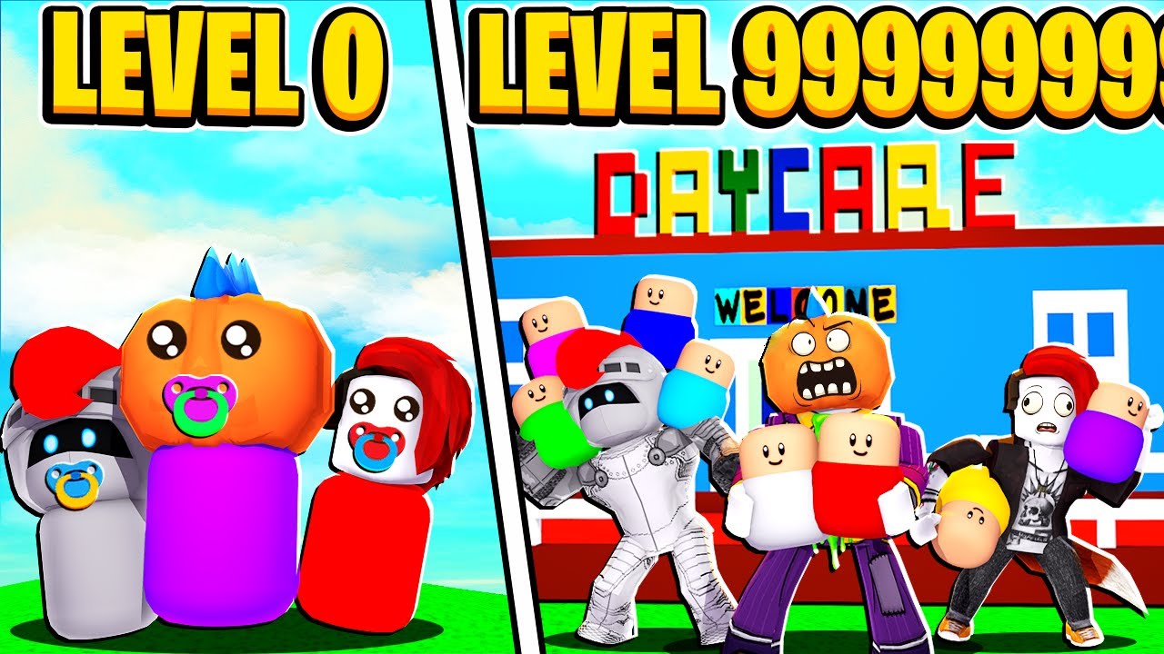 We Built A Level 999,999,999 Roblox Daycare Tycoon