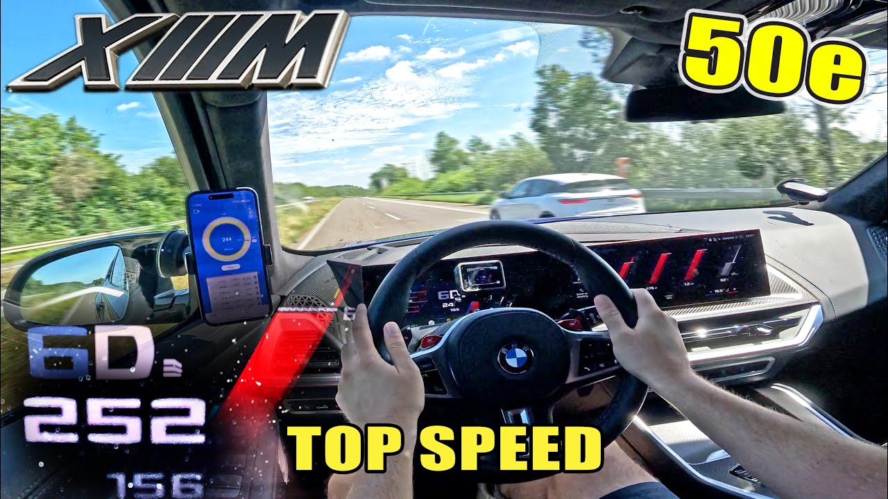 BMW XM 50e is ONE of the MOST UNDERRATED cars on UNLIMITED AUTOBAHN