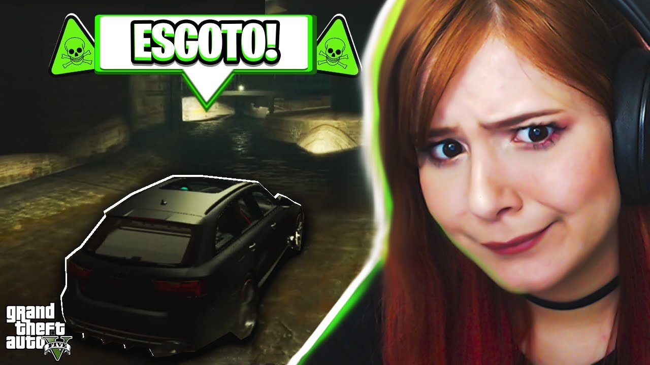 FOMOS PARAR NUM ESGOTO - GTA RP