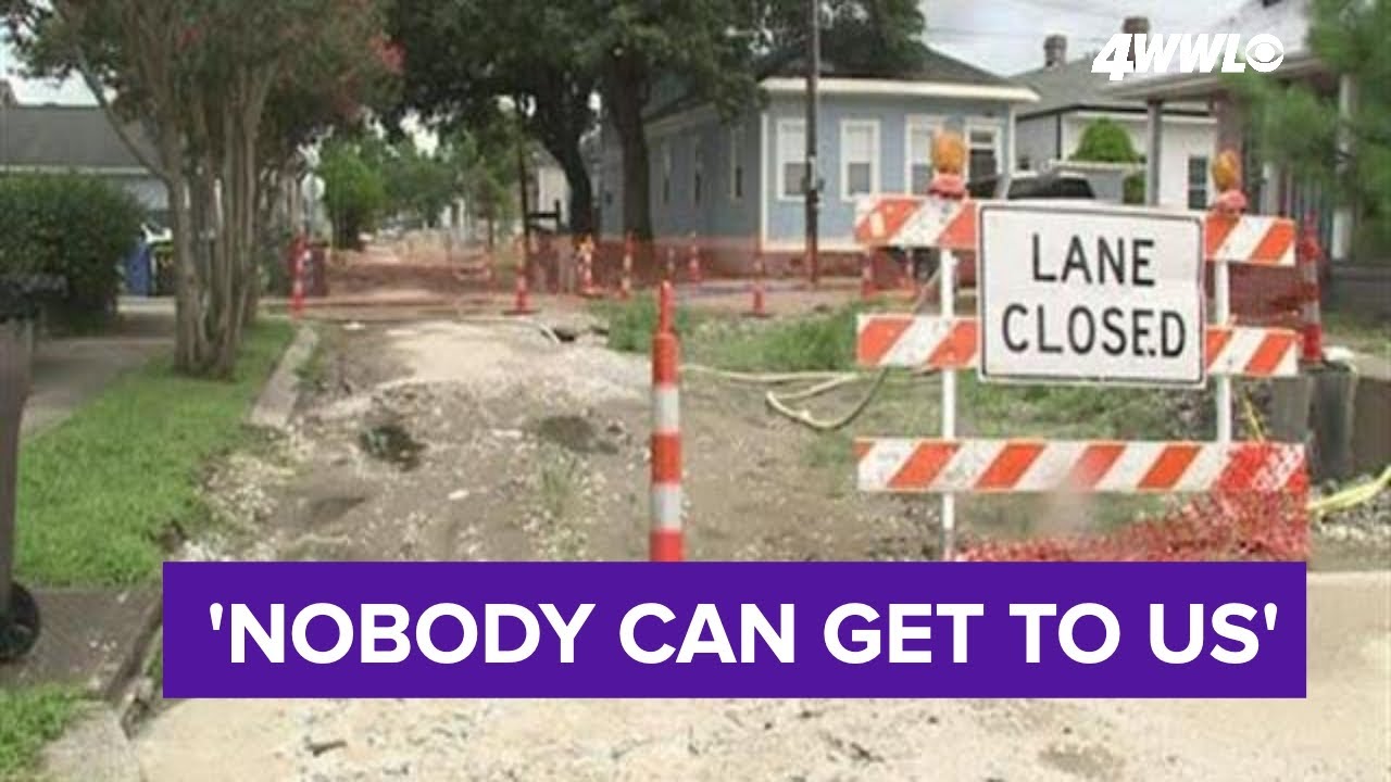 Central City neighbors say construction, sink holes are delaying first responders
