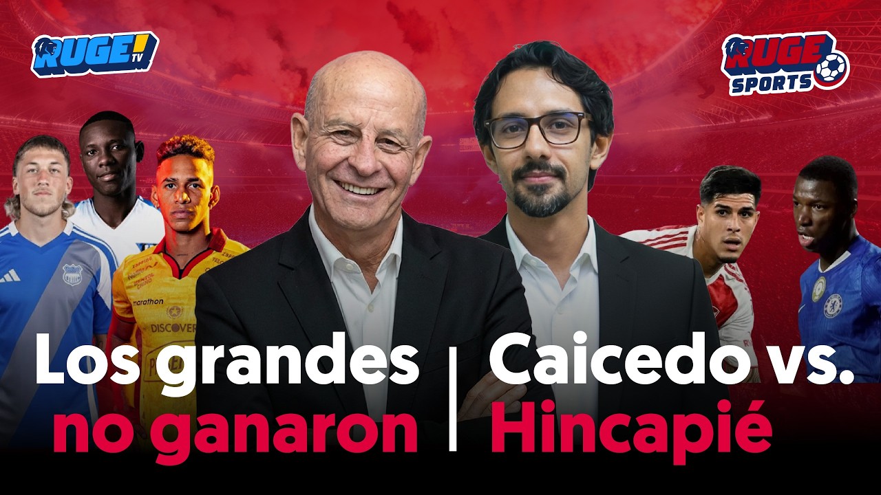 🔴#RugeSports | Barcelona, Emelec y Liga de Quito pierden + ¿Moi vs Hincapie? | 2 mar