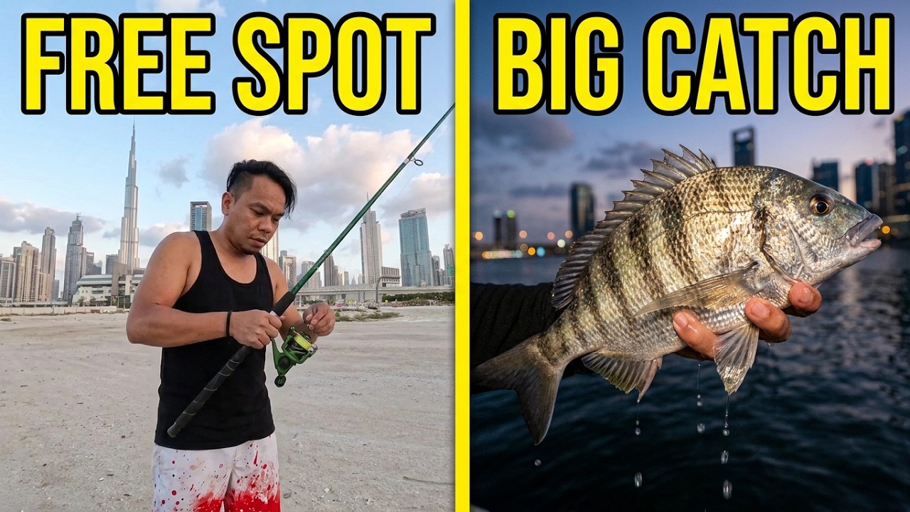Jaddaf Fishing Spot, Free Fishing Spot in Dubai 2024