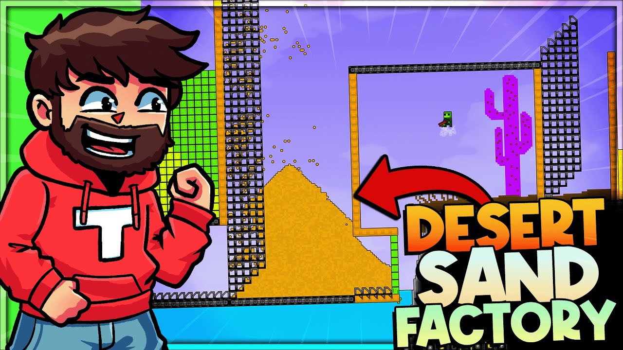 Turning a DESERT OASIS into a Sand-Powered AUTOMATED Factory in Sandustry!