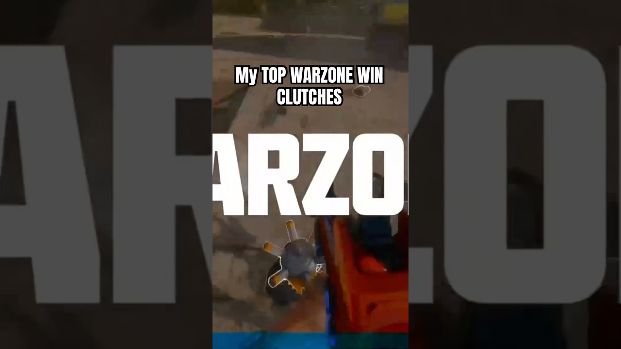 Top Warzone win clutch plays #warzonehighlights #warzoneclutches #warzone #warzonewins #codshorts