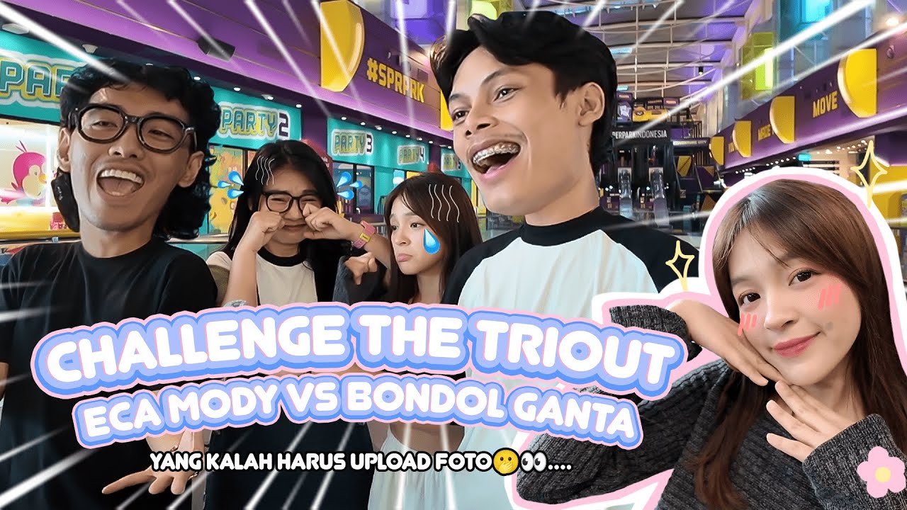FULL KETAWA CHALLENGE BARENG TRIOUT! REAL BIKIN EMOSI 😇💥🤍✨
