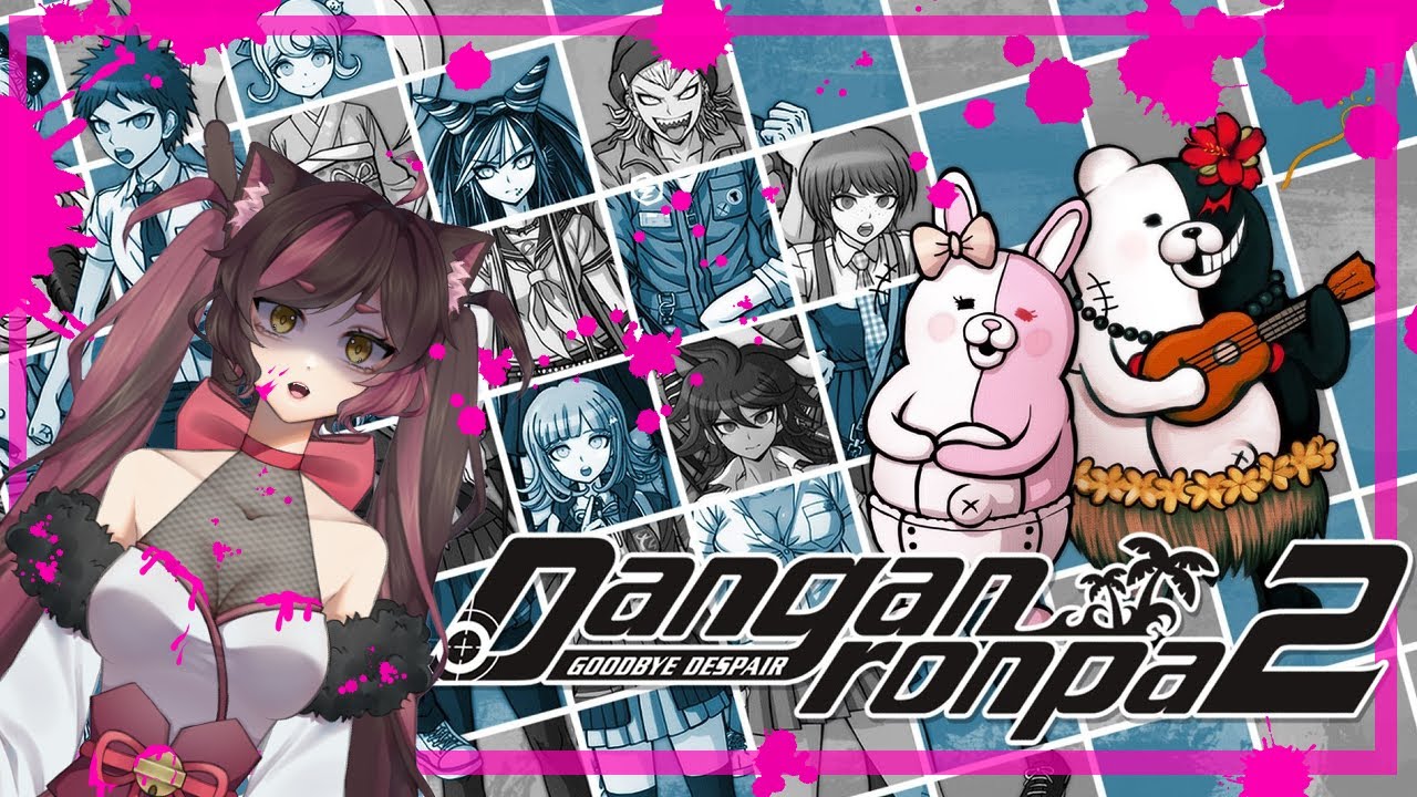 【DANGANRONPA 2: GOODBYE DESPAIR】Nagito is Deadge... Rip🥀   | VTuber Yumeko Ghost Cat