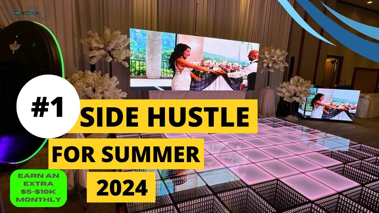 How to Make $5000 - $10000/Month by Renting LED Video Walls and Dance Floors. The BEST Side Hustle.