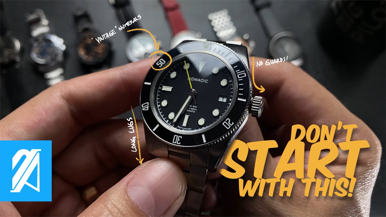 Its A Tudor Black Bay Homage With A Personal Touch! Nomadic Marai 401 Hands-On Review