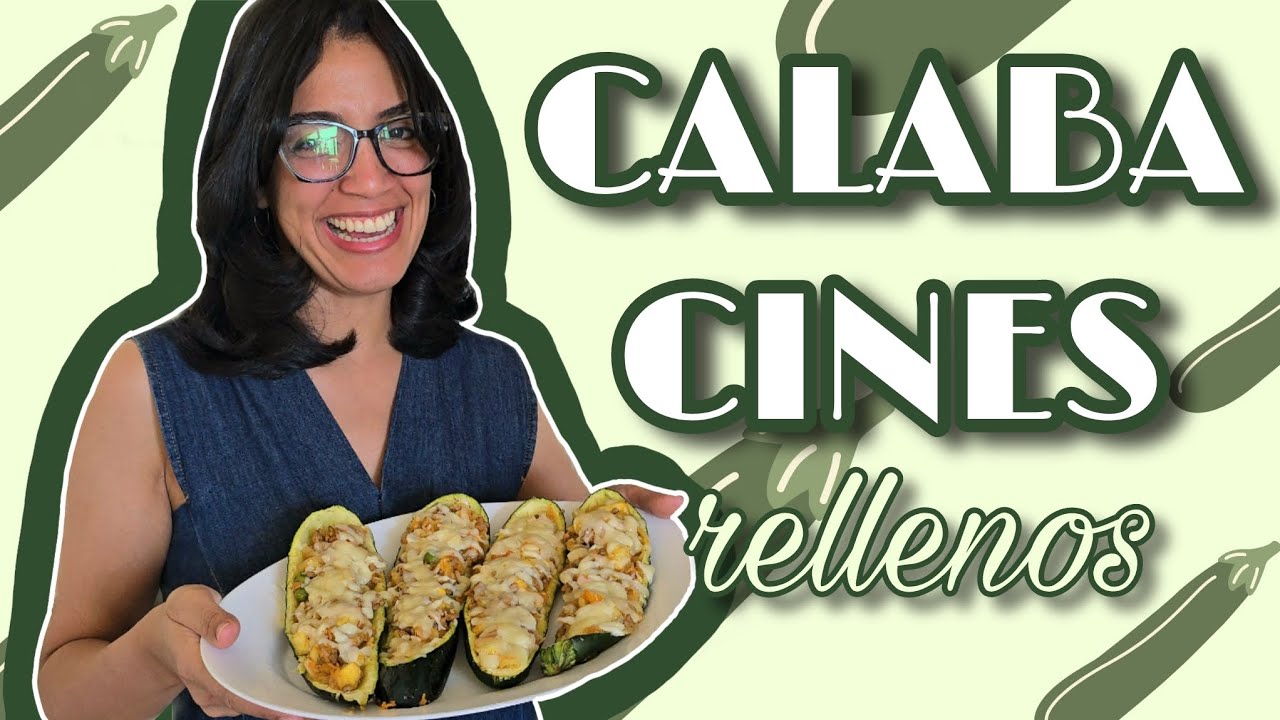 CALABACINES rellenos | Cena LOW CARB fácil 