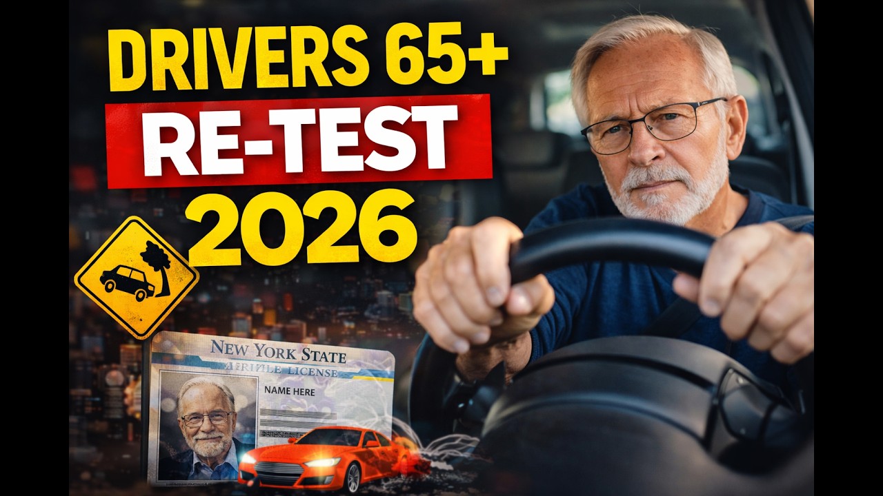 New U.S. License Policy (March 2026) &mdash; Drivers 65+ Face Re-Test Risk