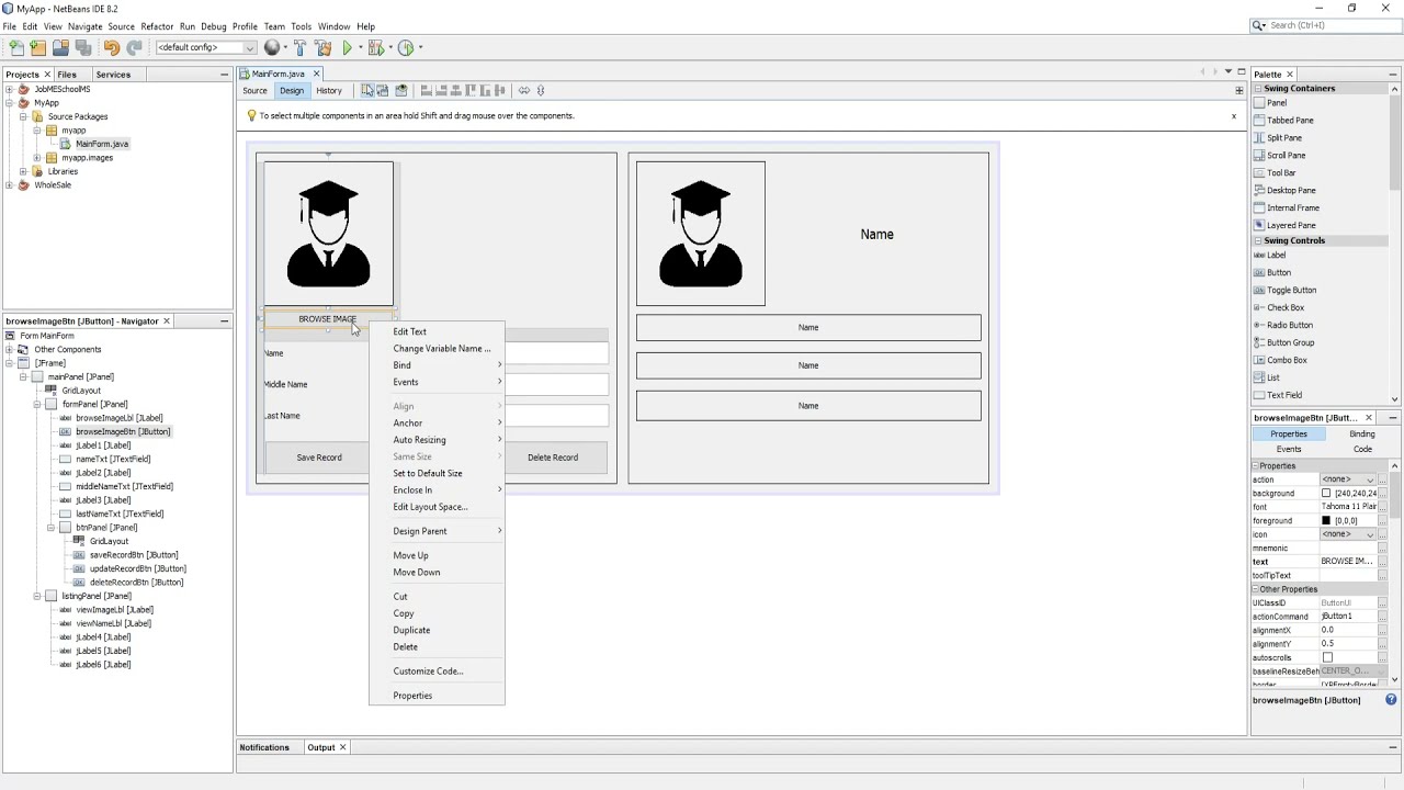 How To Insert Image in MySQL Using JAVA with Netbeans