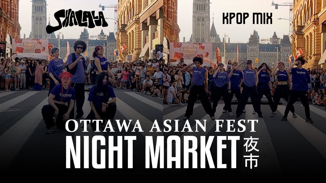 [KPOP IN PUBLIC] Ottawa Asian Fest Night Market 2023 | Performances by SALJA DANCE