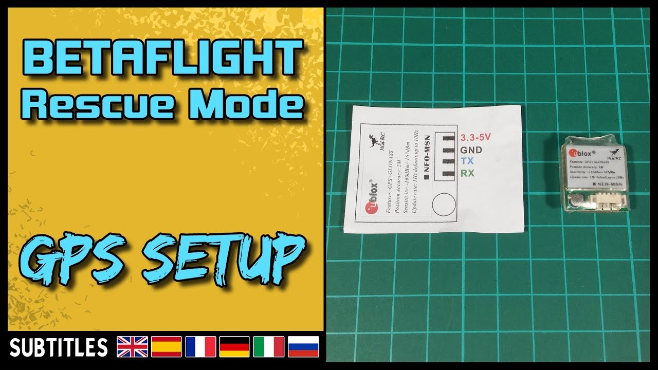 Betaflight Rescue Mode - GPS Setup
