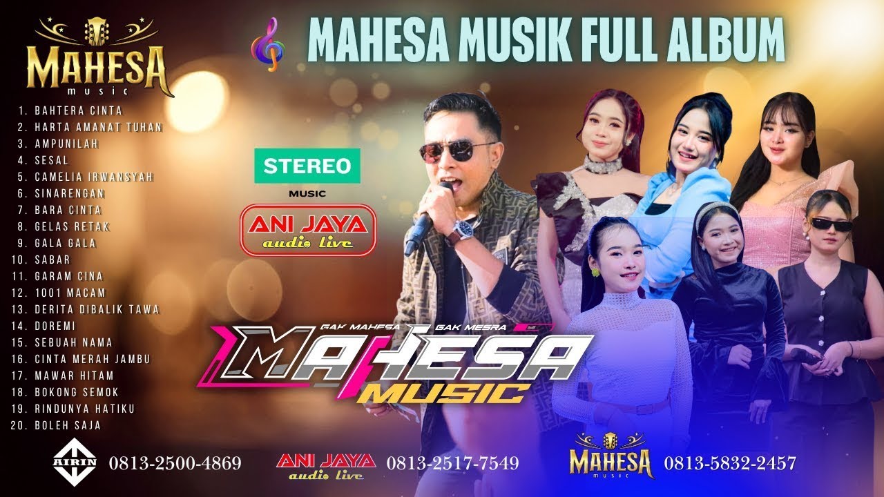 MAHESA MUSIC FULL ALBUM TERBAIK TOP HIST POPULER 2025 || BAHTERA CINTA - HARTA AMANAT TUHAN