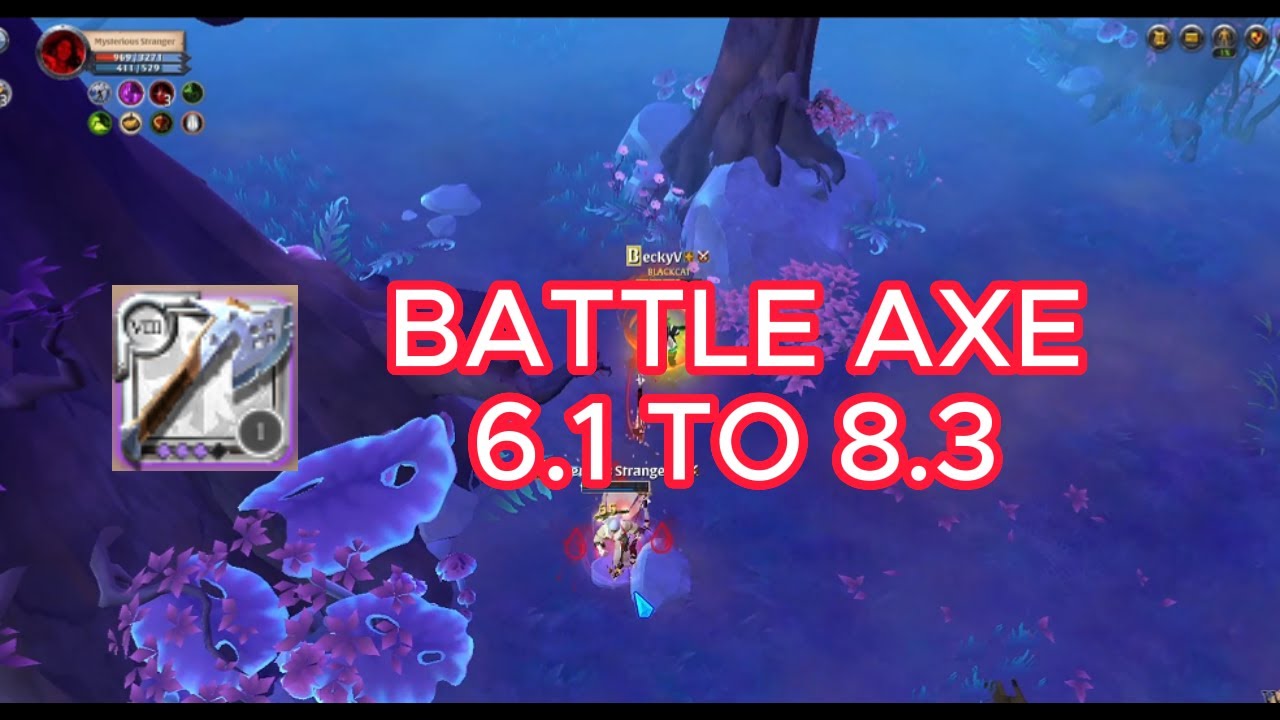 BATTLE AXE 6.1 TO 8.3 IN 3 HOURS
