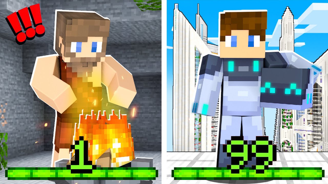 MINECRAFT ale EXP to CZASY!
