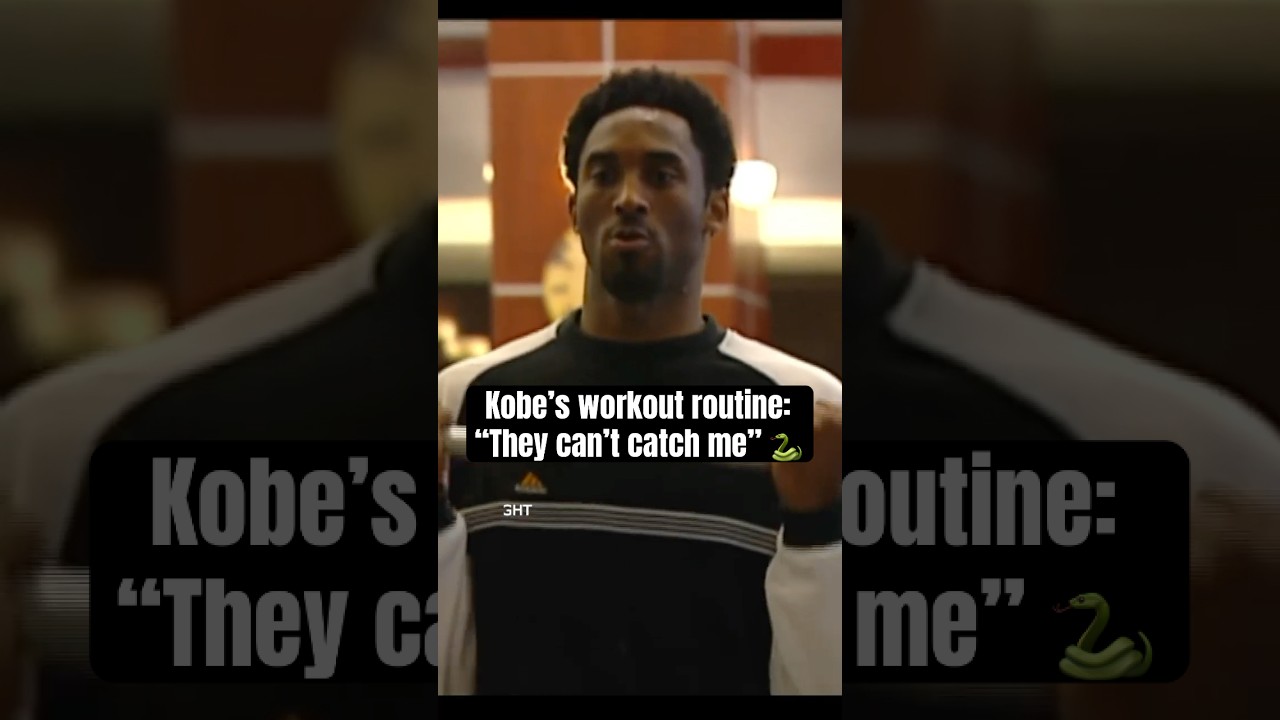 This is why Kobe Bryant worked out 3 times a day 👀