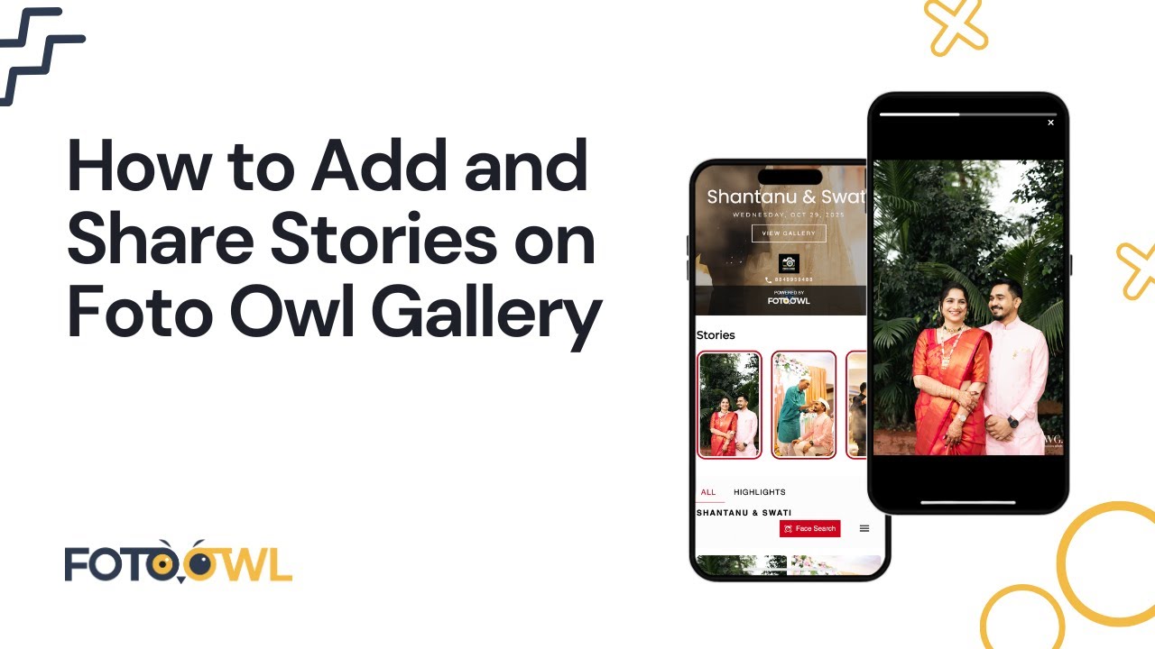 Как добавлять и делиться историями в галерее Foto Owl | FotoOwl.ai