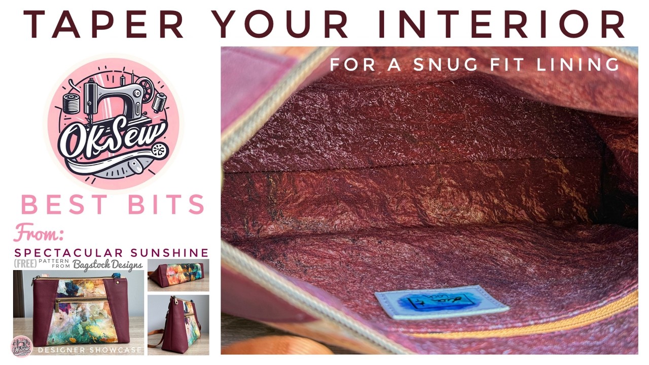 Как уменьшить объем подкладки: как сузить швы и отрегулировать глубину для аккуратной посадки под...