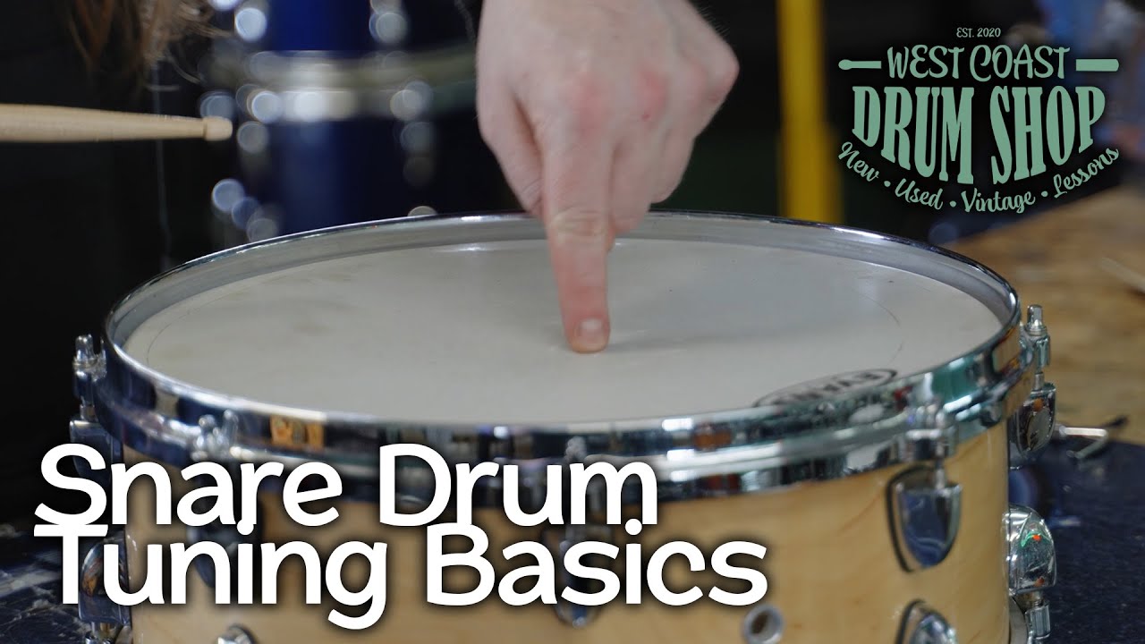 Snare Drum Tuning Lesson - Basics