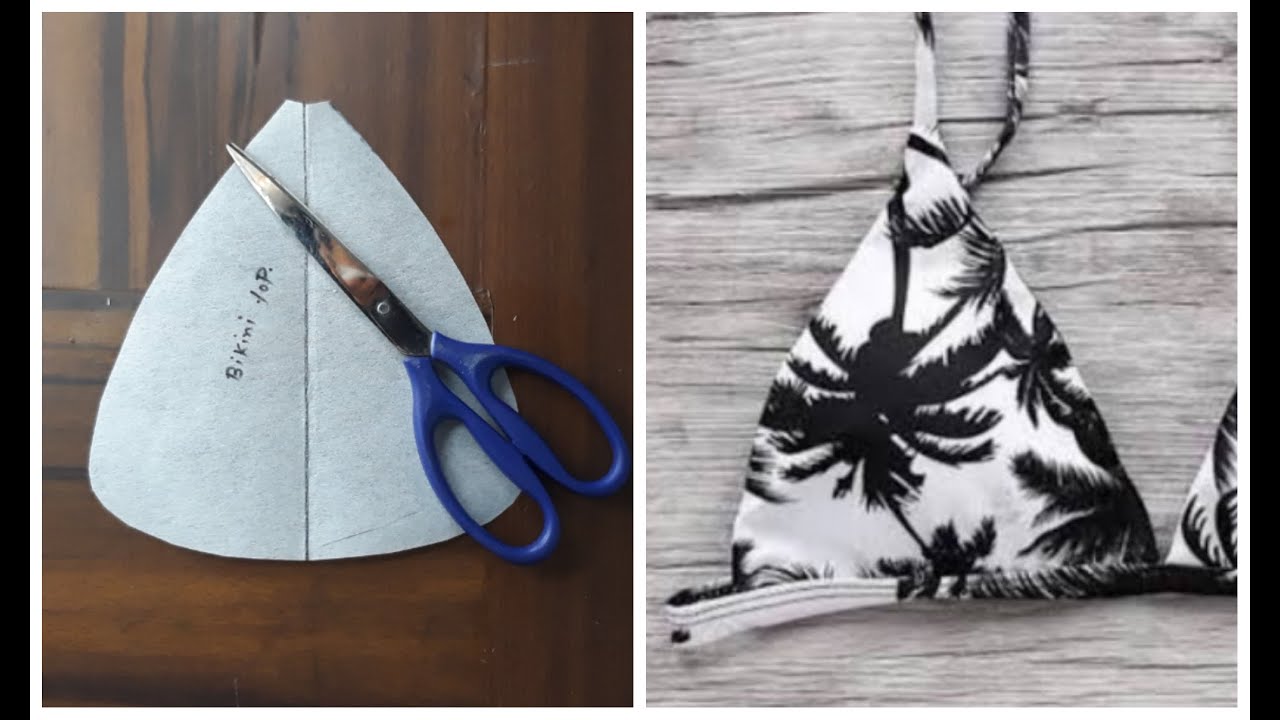 Bikini Pattern Cutting with Measurement | 32, 34, 36 bust