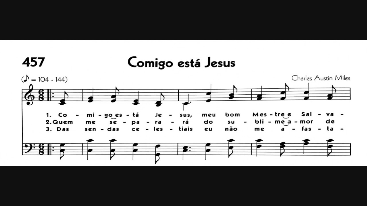 Hin&aacute;rio 5 CCB - Hino 457 - Comigo est&aacute; Jesus - Strings - Teclado Yamaha PSR S670