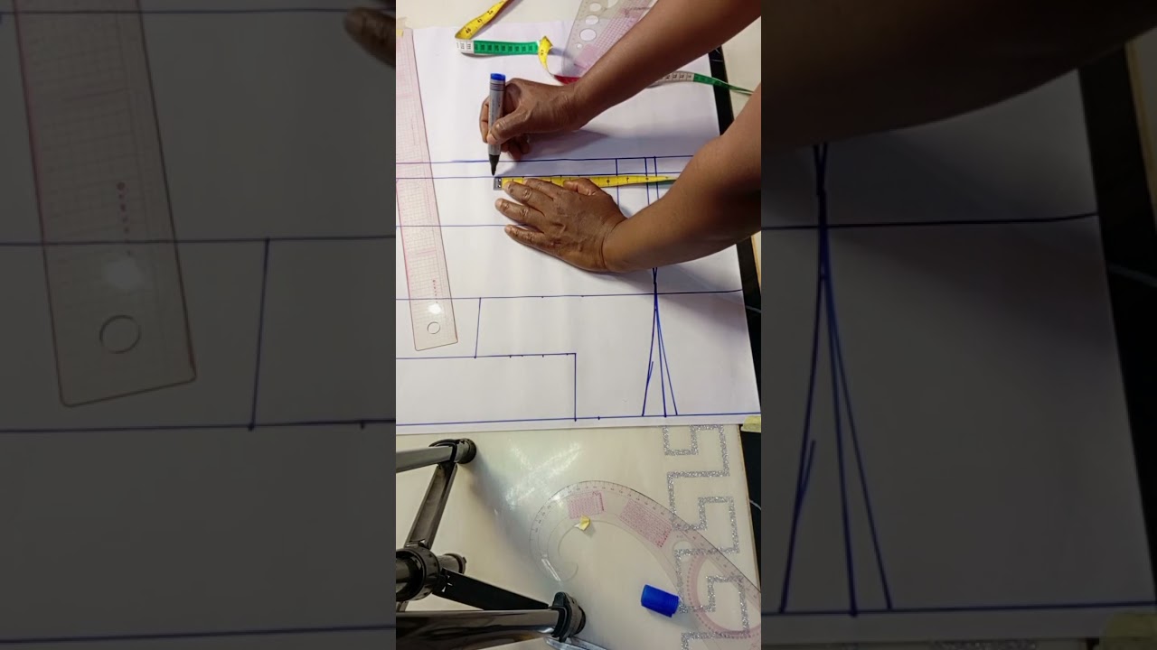 How to draft an off shoulder  bustier./ Beginners friendly tutorial 