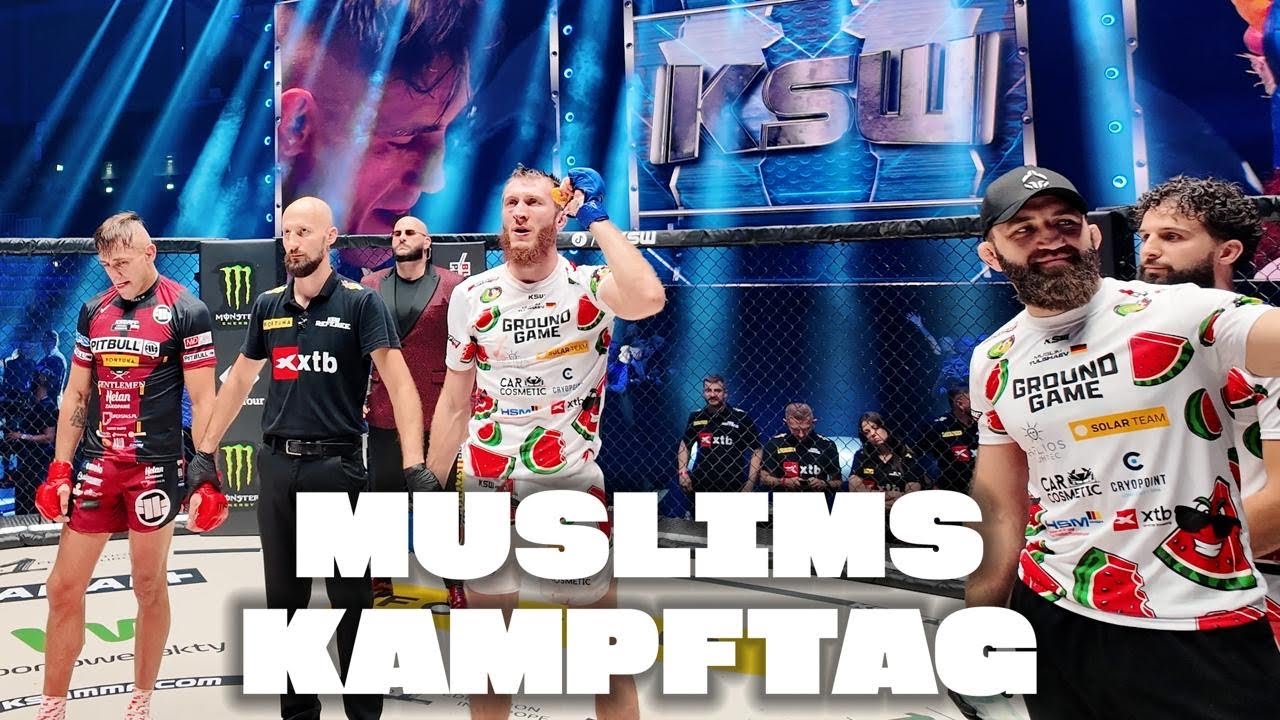 Muslim Tulshaev KSW Kampftag | Backstage & Fight Vlog