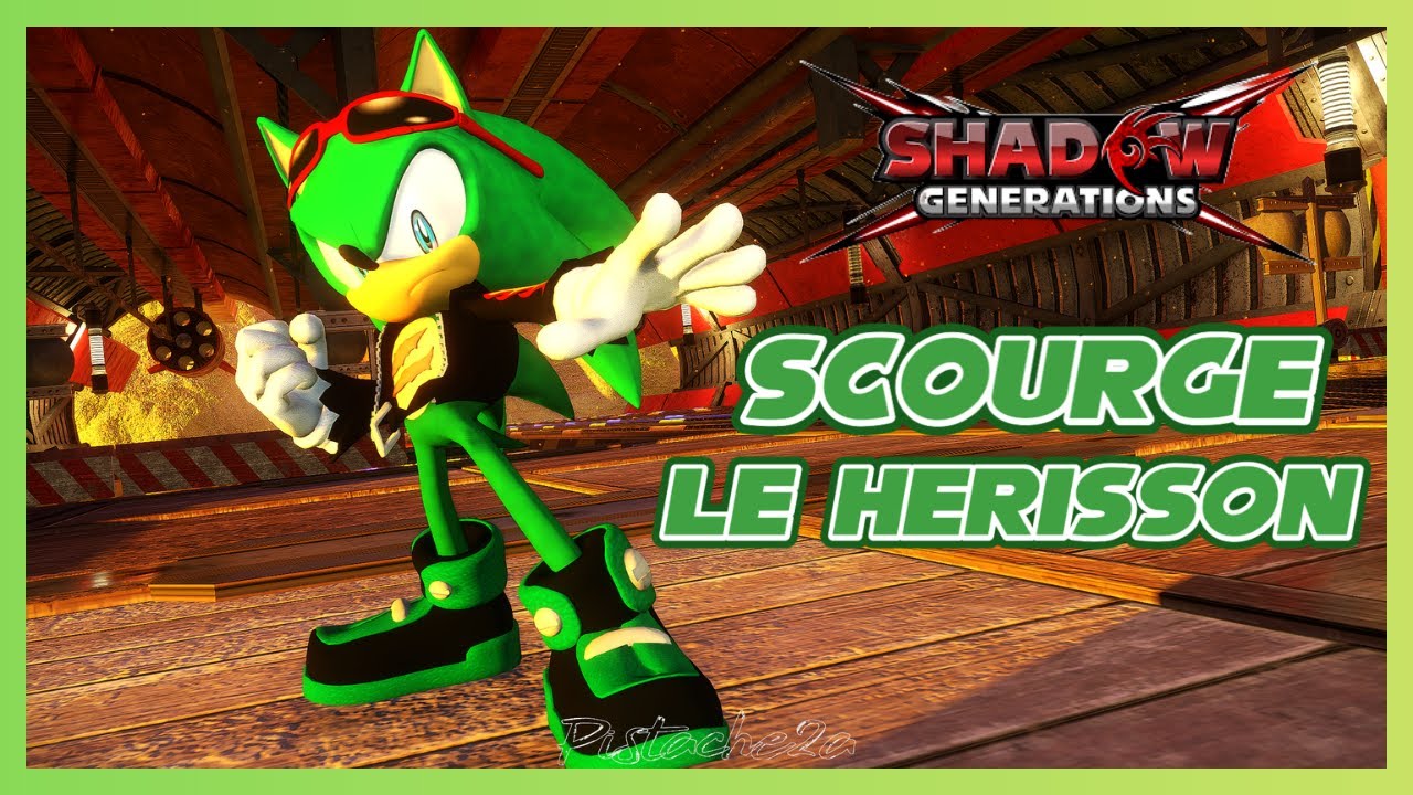 Scourge le Hérisson dans Shadow Generations