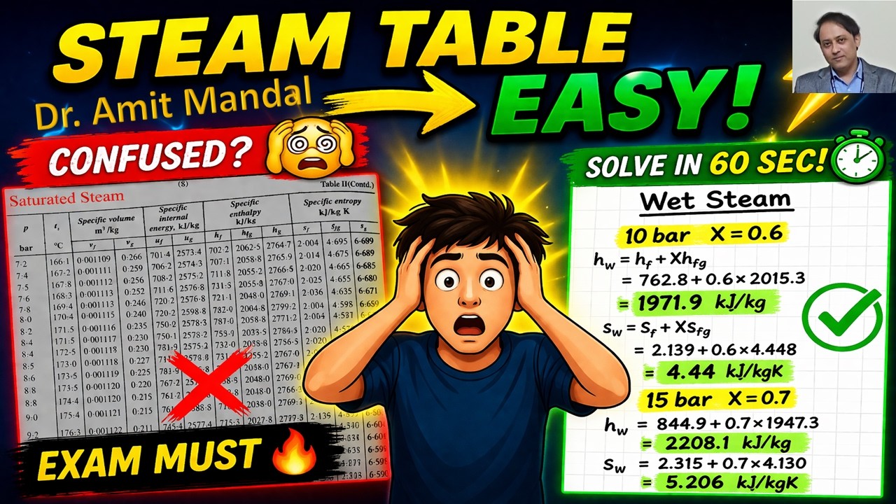 How to use steam tables