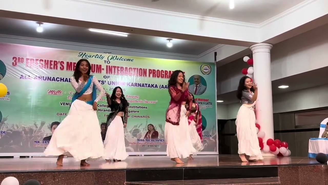Arunachal fresher party| dance by us| Bollywood mix|💃💋😘