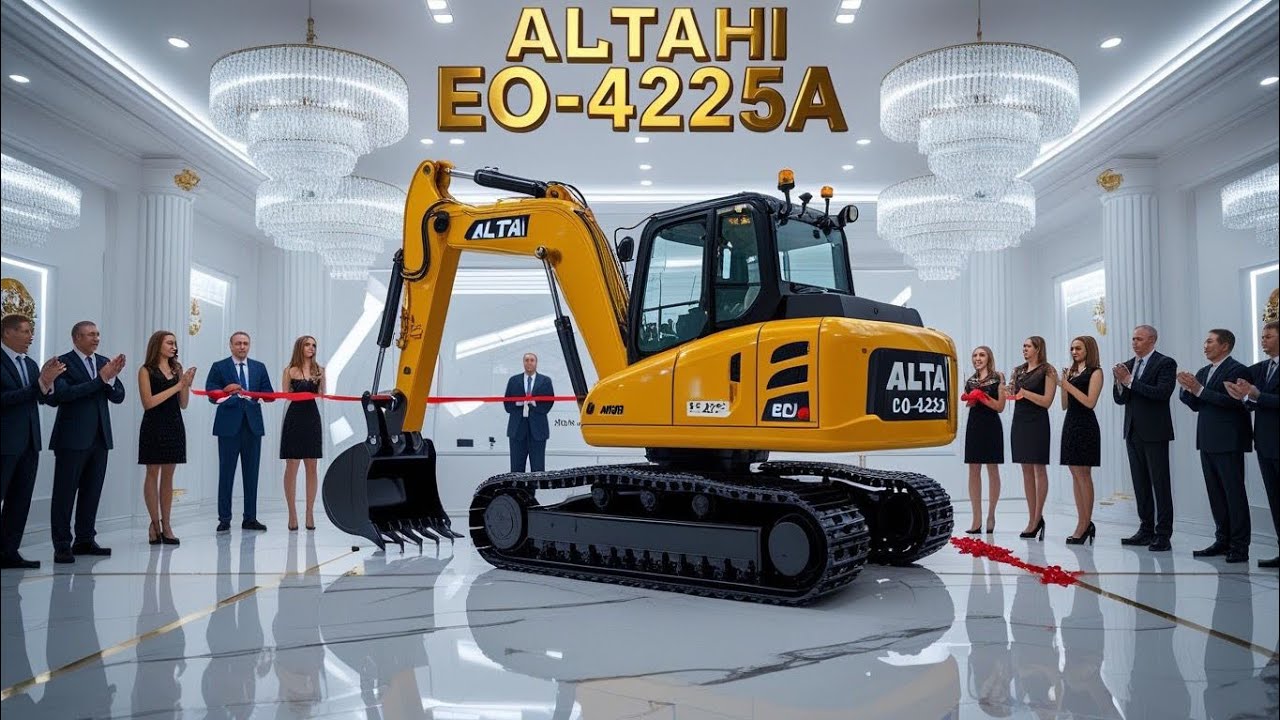 🚜 Мощный гигант СССР! EO-4225A — легендарный экскаватор, который до сих пор поражает 💪🔥