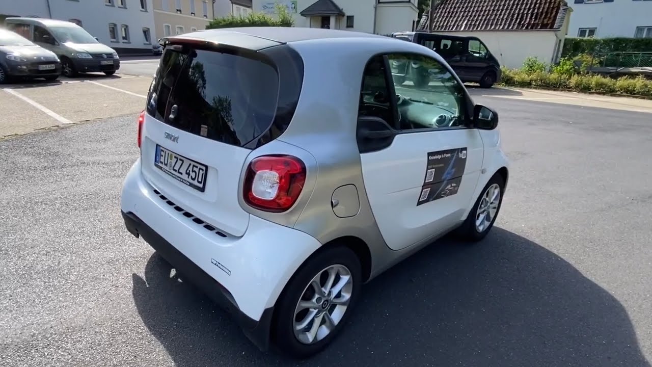How to tint your car windows with CFC tint film Smart Fortwo DIY