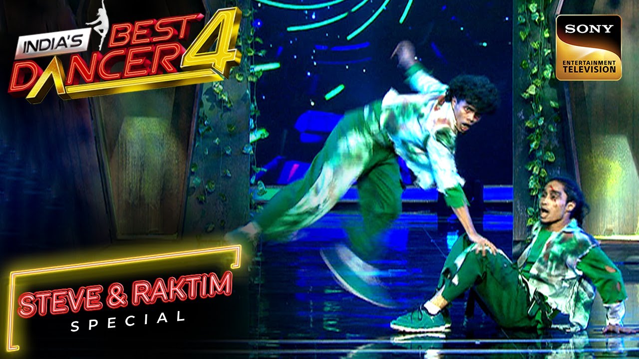 ‘Bhoot Aaya’ Act ने करवाया Steve को Movie में Cast | India's Best Dancer S4 | Steve & Raktim Special