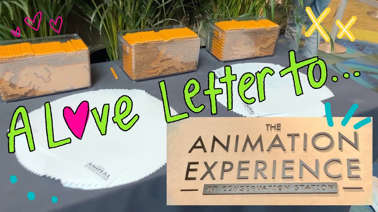 ☆ ⋅💌˚₊‧ a love letter to the animation experience artists at animal kingdom ‧₊˚ 💌 ⋅ ☆