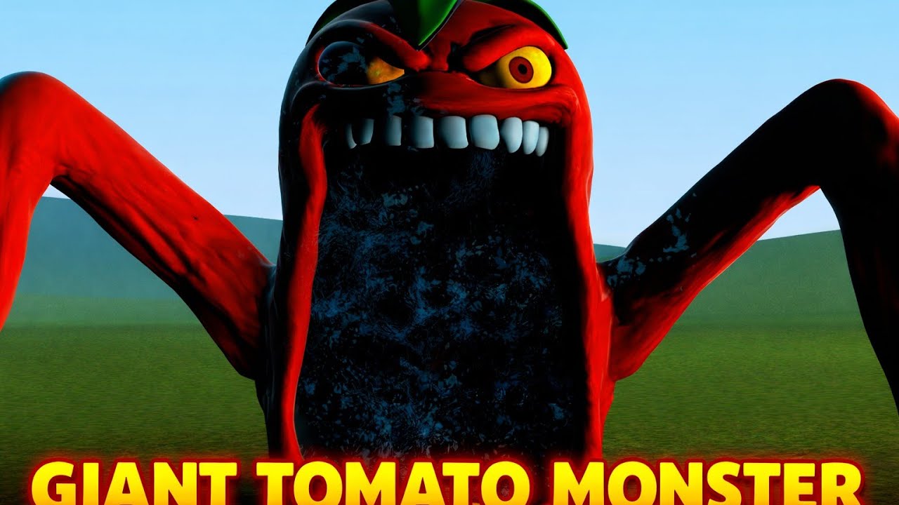 NEW BIG HUNGRY SNAKE TOMATO SEA EATER in Garry’s Mod! 😱