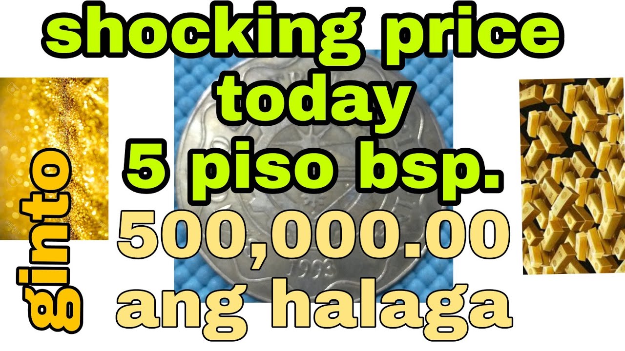 #Vlog156 bsp 5 piso coin ,,shocking price today...napakalaki ng halaga...