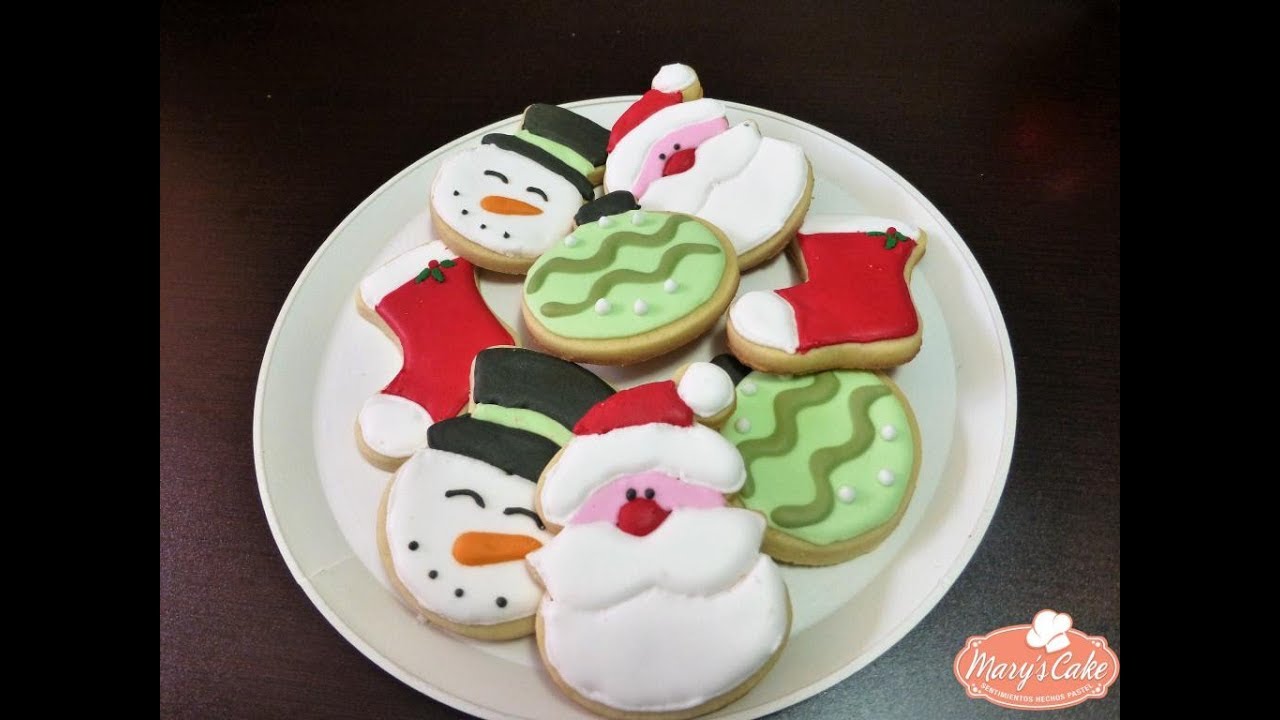COMO HACER GALLETAS NAVIDEÑAS / RECETA FÁCIL 🎄🎅