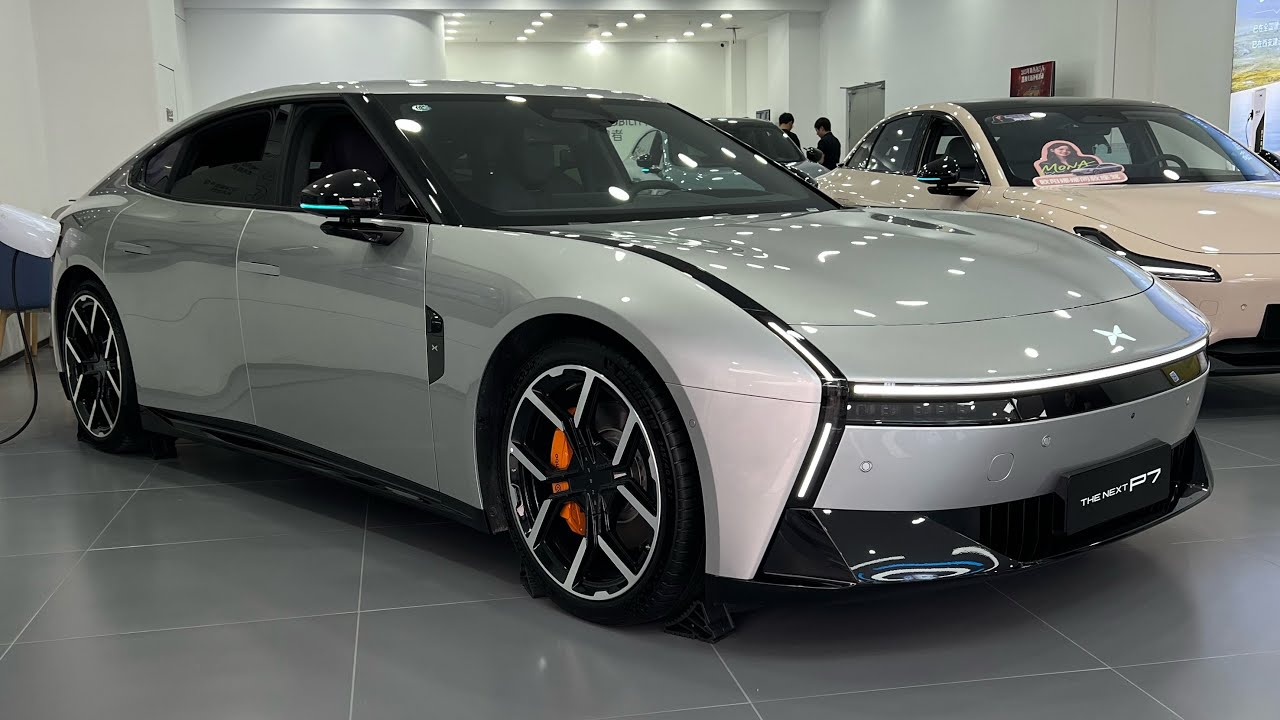 2026 NEW XPENG P7 EV 820km range starting price around $35,000 walk-around | XPENg | China 🇨🇳 