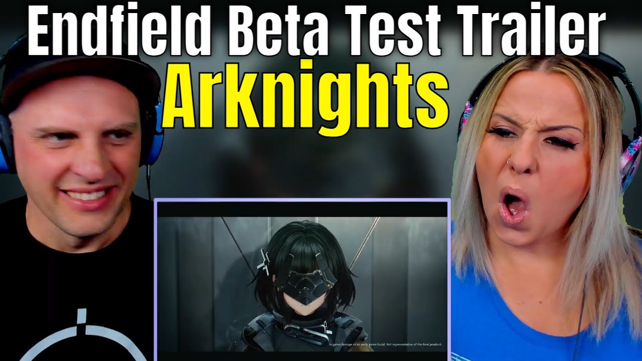 Arknights: Endfield Beta Test Trailer | РЕАКЦИИ THE WOLF HUNTERZ