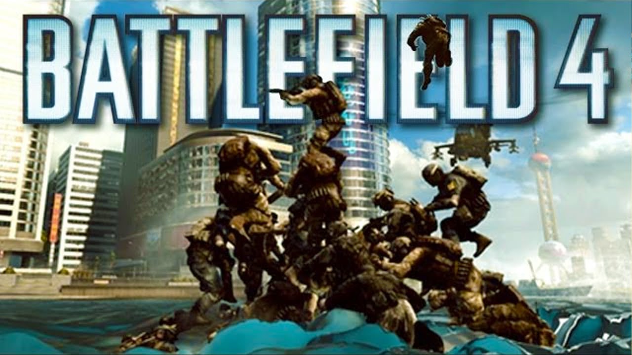 BATTLEFIELD 4 64 Man Army Madness a Funny Epic Gameplay Moments!
