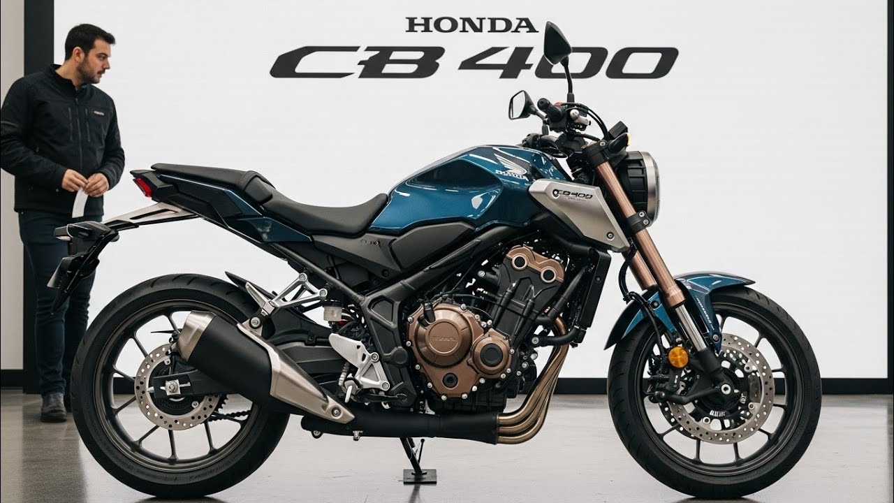 Новый Honda CB400 2026 года/Возвращение вечной легенды | Полный обзор, характеристики наконец-то ...