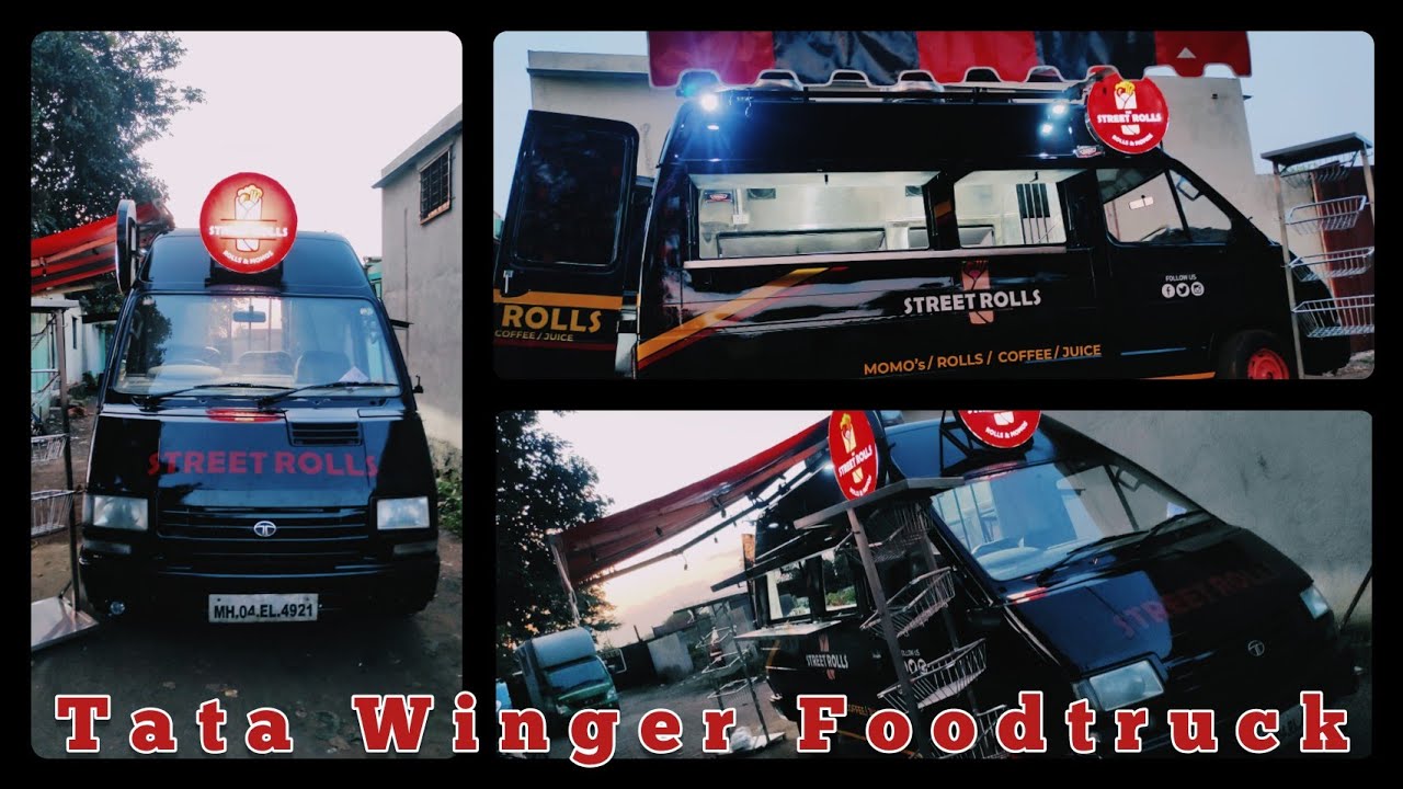 Tata Winger  food truck Design