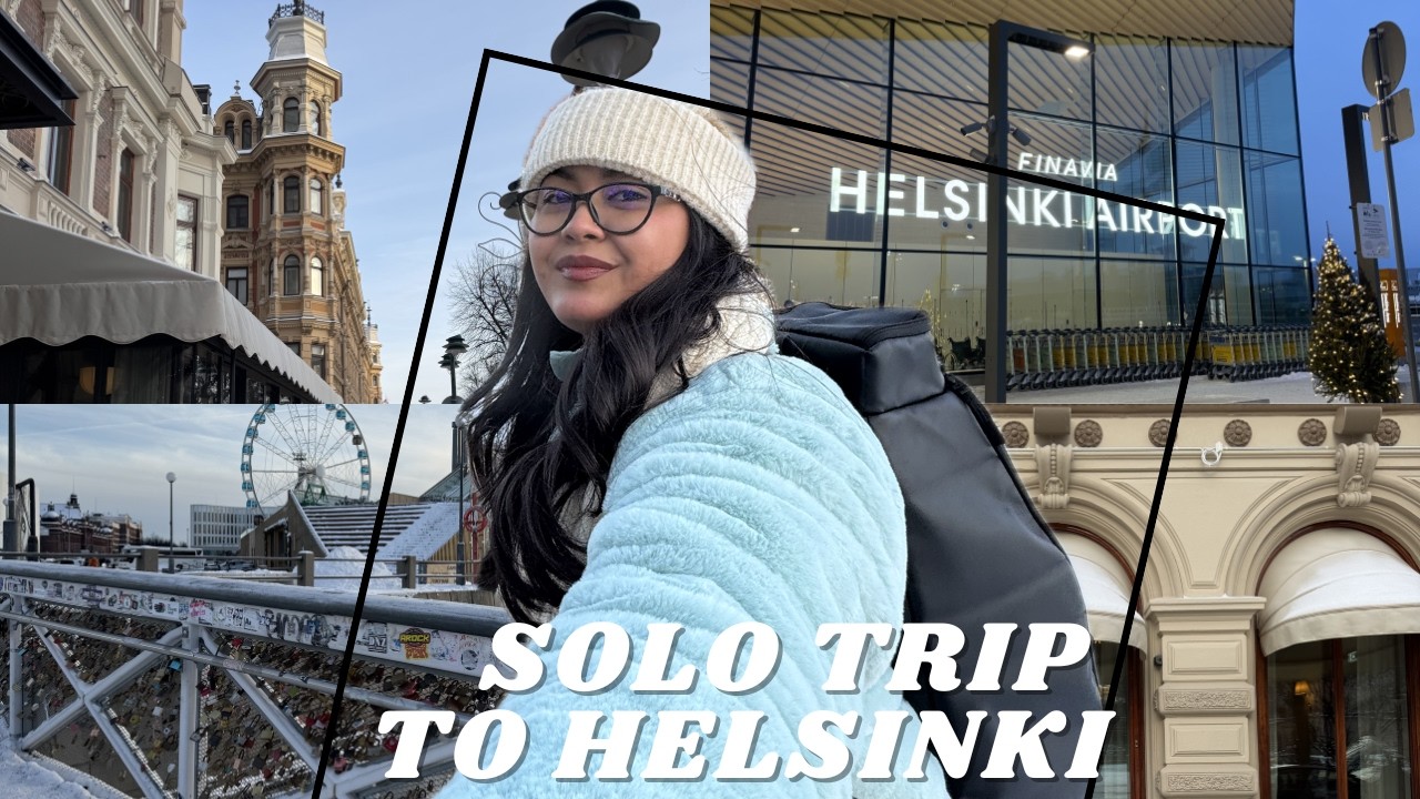 Freezing but Fearless ❄️ Solo Trip to Helsinki | January Travel Diaries