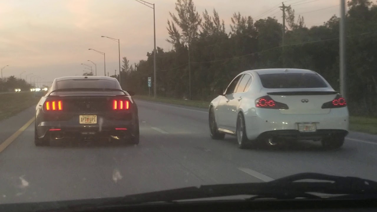 2015 Coyote Mustang Corsa vs FBO E85 Infiniti G37