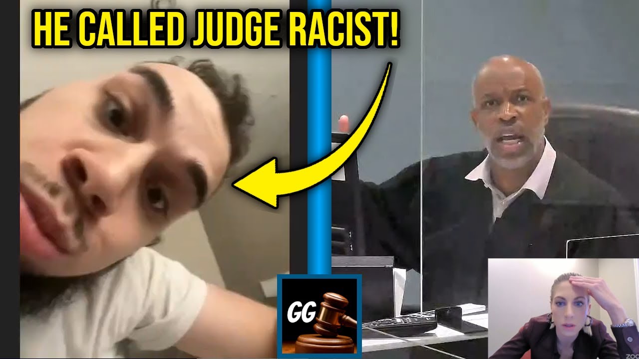 HE'S BACK! Contemptuous IDIOT Who Called Judge 