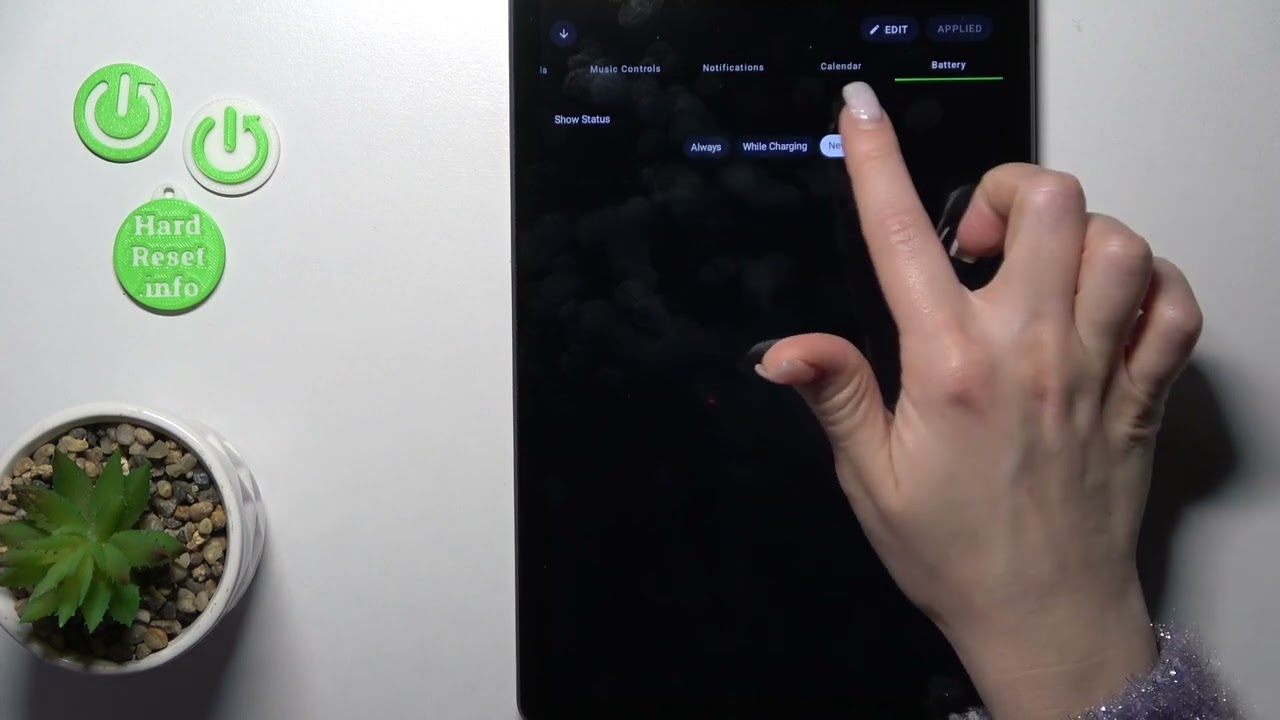Xiaomi Redmi PAD - Customize Always on Display Style! | Customize your Lock Screen by Muviz Edge App